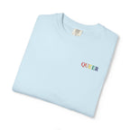 Rainbow Queer Embroidered Unisex T-shirt