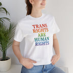 Rainbow Trans Rights Unisex T-Shirt