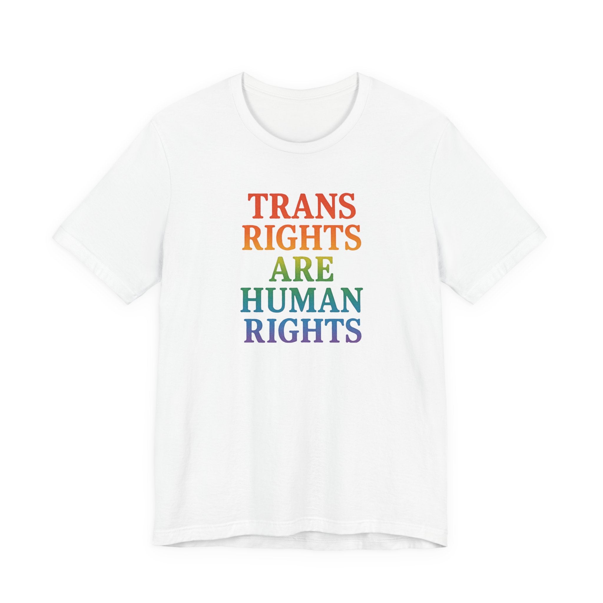 Rainbow Trans Rights Unisex T-Shirt