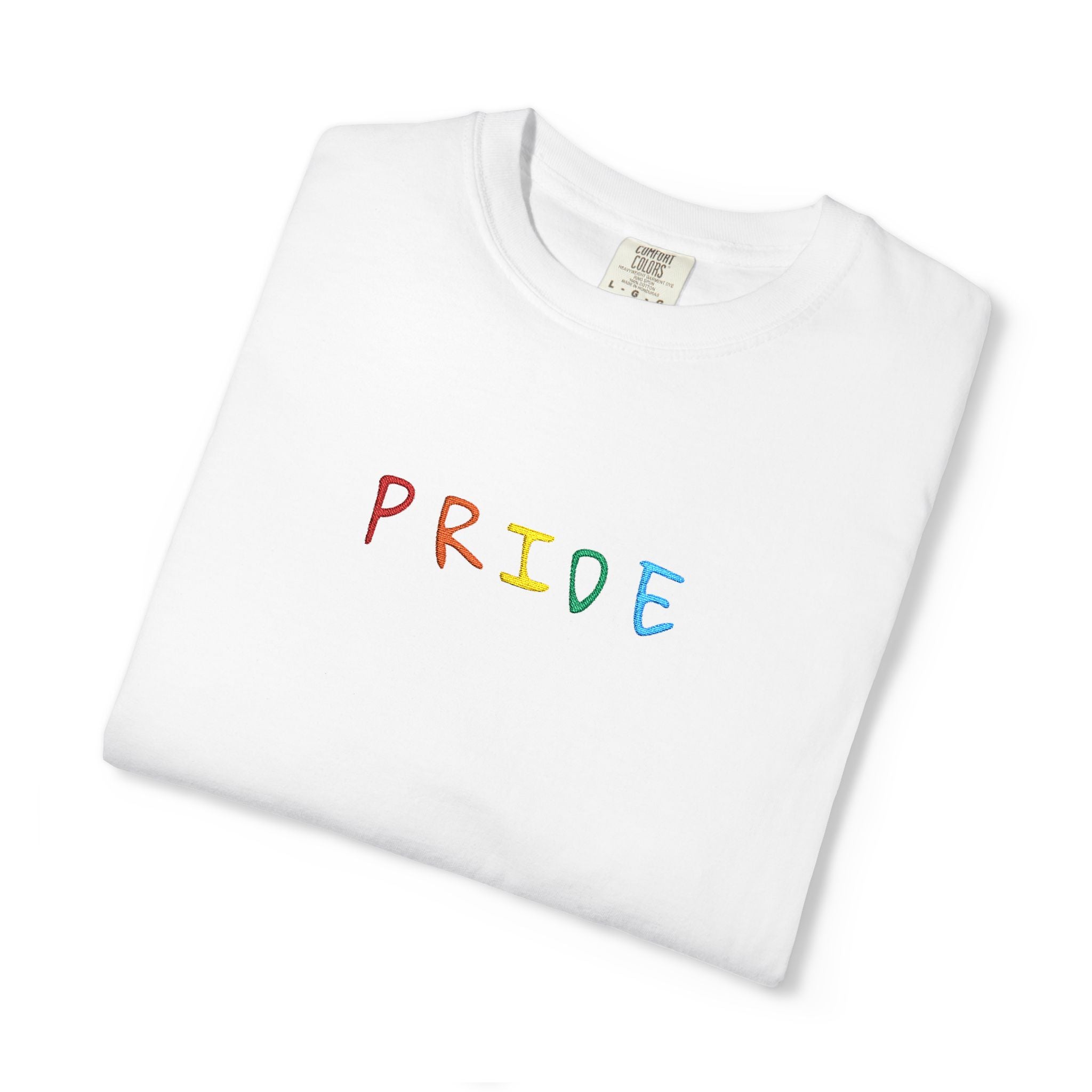 Embroidered Pride T-shirt