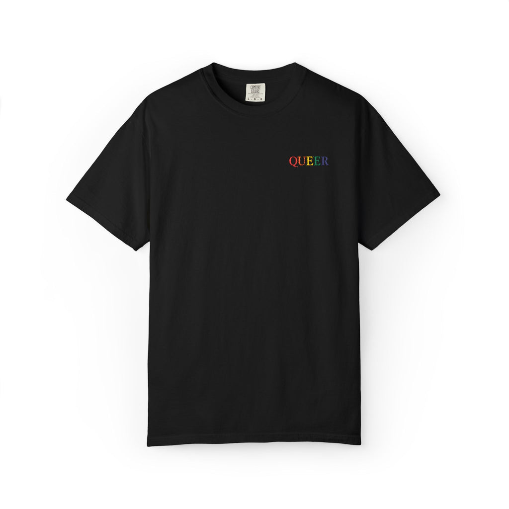 Rainbow Queer Embroidered T-shirt