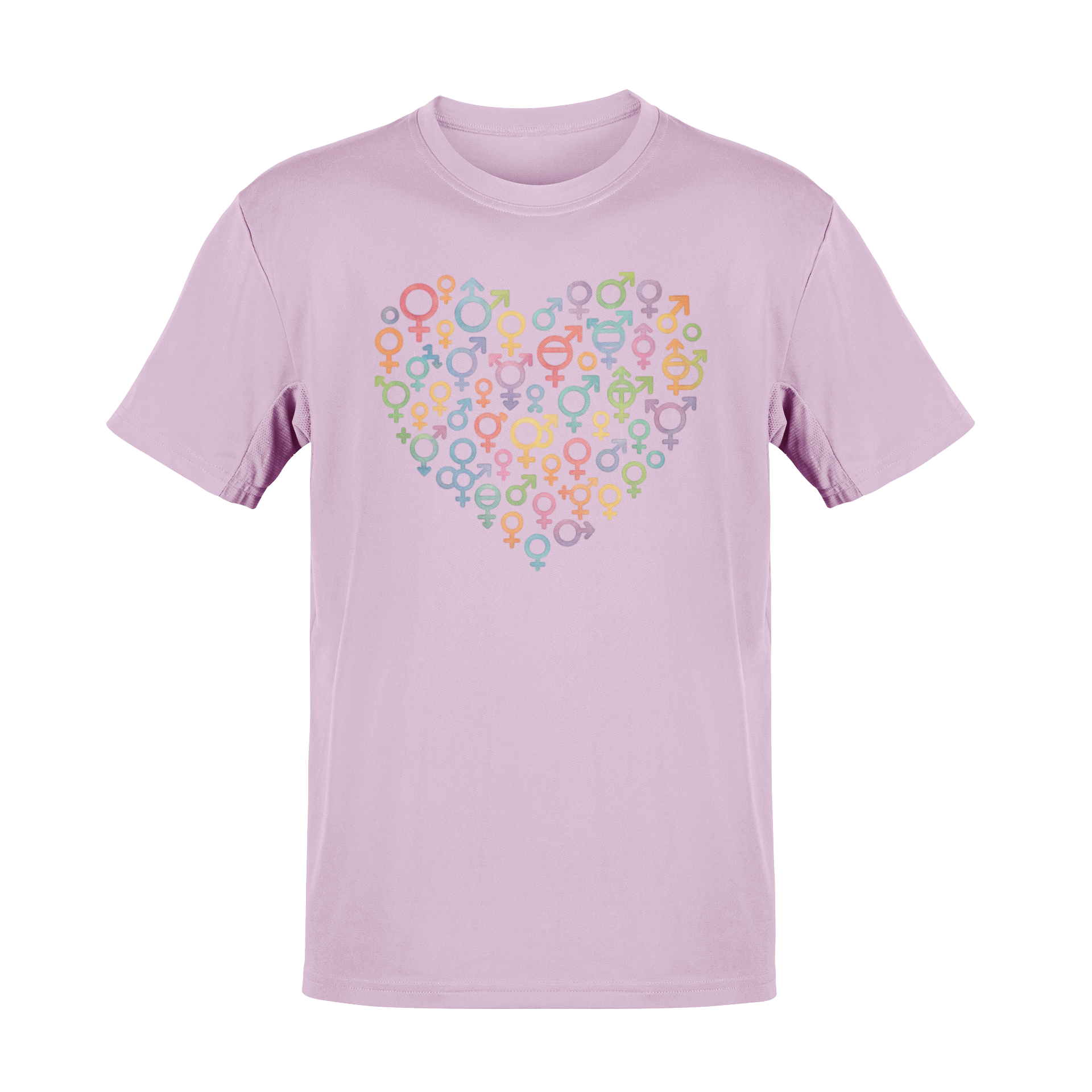 Gender Symbol Heart ( 1 )Unisex T-shirt for Pride & Inclusion
