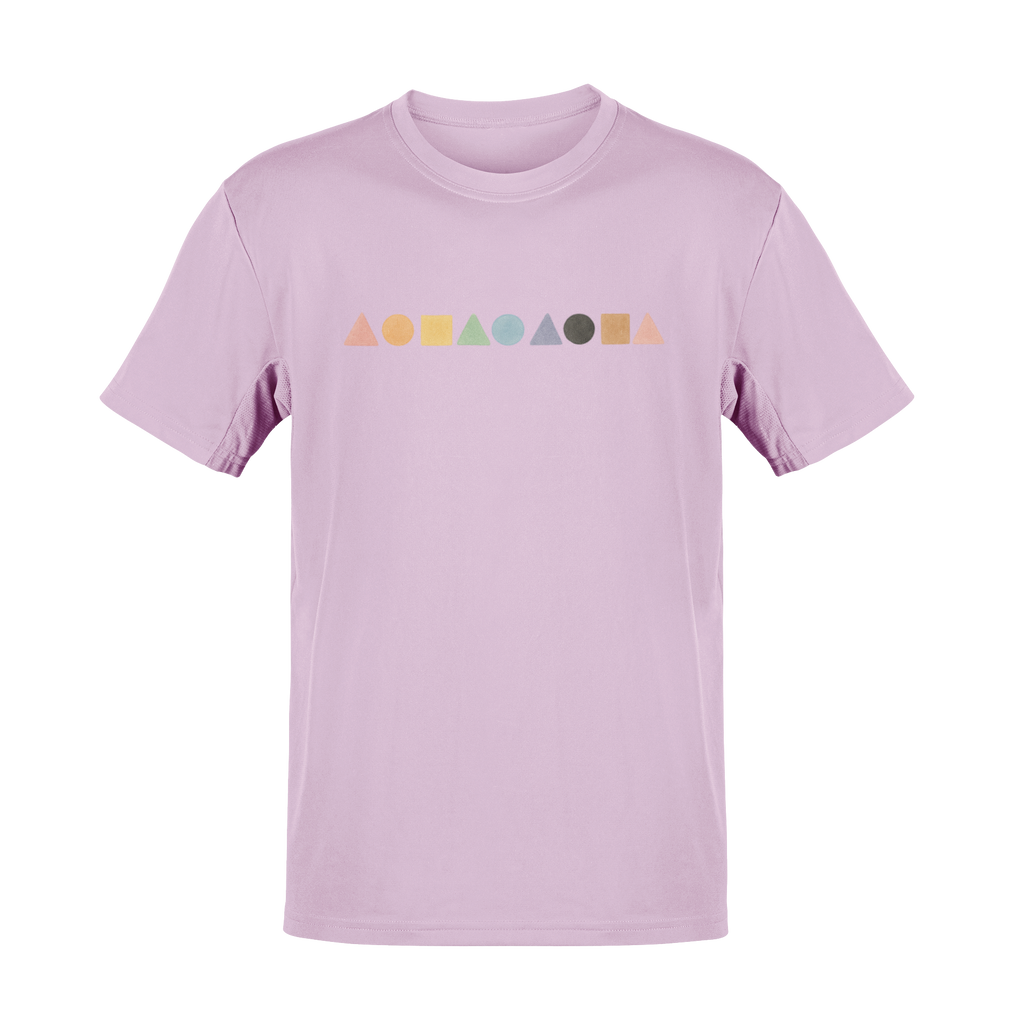 Geometric Shapes Unisex T-shirt - Pastel Colors LGBTQ+ Friendly