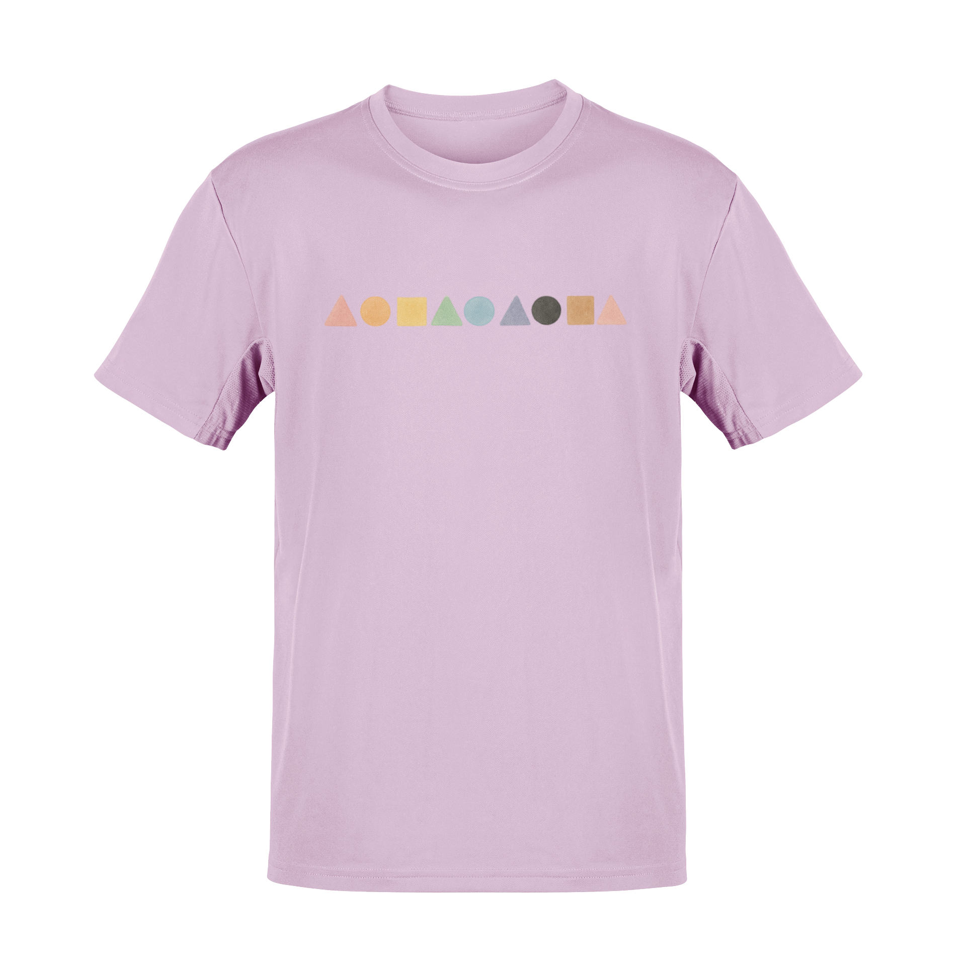 Geometric Shapes Unisex T-shirt - Pastel Colors LGBTQ+ Friendly