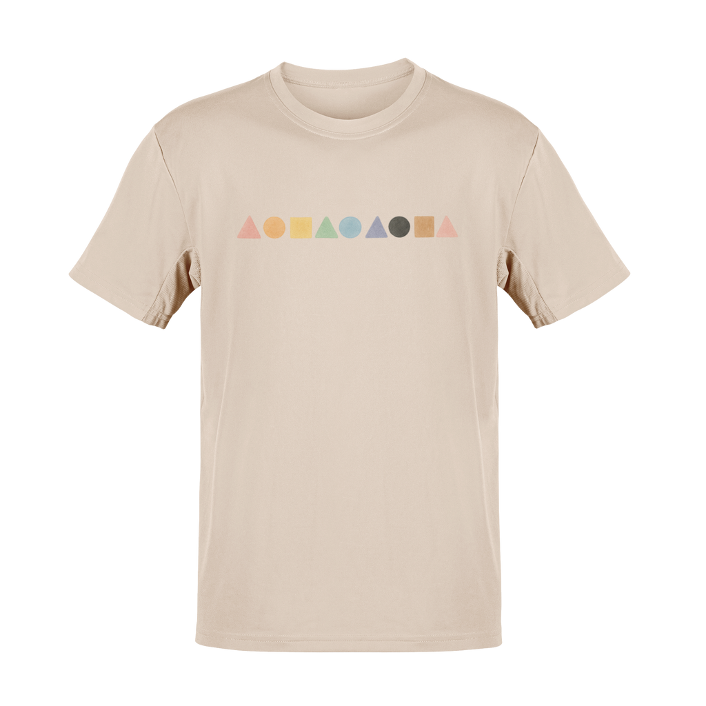 Geometric Shapes Unisex T-shirt - Pastel Colors LGBTQ+ Friendly